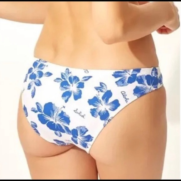 New Solid & Striped The Elle Bottom Floral Aloha - Picture 2 of 11